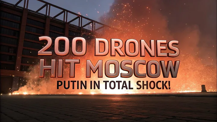 Moscow in Flames! 200 Ukrainian Drones Strike the Heart of Russia — Putin in Shock!