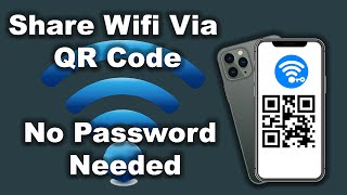 Share A Connected Wi Fi with Anyone Without Knowing the Password￼￼ | QR Code Wifi Password iOS 12/13 screenshot 3