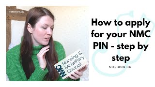 Applying for your NMC PIN Registration | LIVE Step by Step video - YouTube