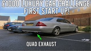 £1000 Luxury Car Challenge - LOUD Quad Exhaust System