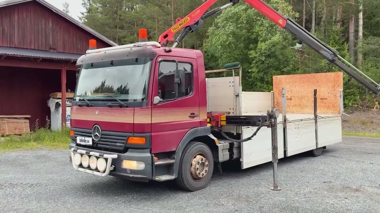 Kranbil MERCEDES-BENZ ATEGO1228