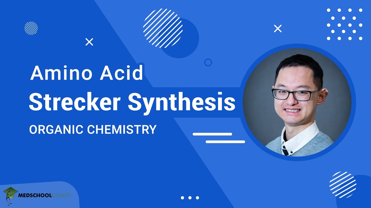 Strecker Synthesis of Amino Acids | MCAT Organic Chemistry Prep - YouTube