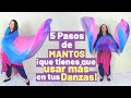 5 Pasos de Mantos que casi NO USAS y que Tienes que USAR MÁS en tus Danzas | Sarah Yuritza