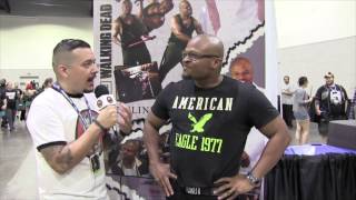 Walker Nation interview with Irone Singleton from The Walking Dead - Terror Con 2014 Wealth