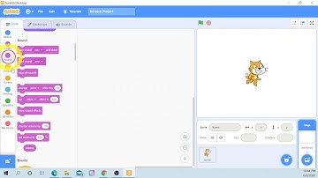 2. ส่วนประกอบโปรแกรม Scratch