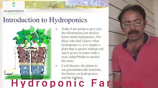 #hydroponic #Gardening  Hydroponic Training for beginners Chapter 1 Introduction