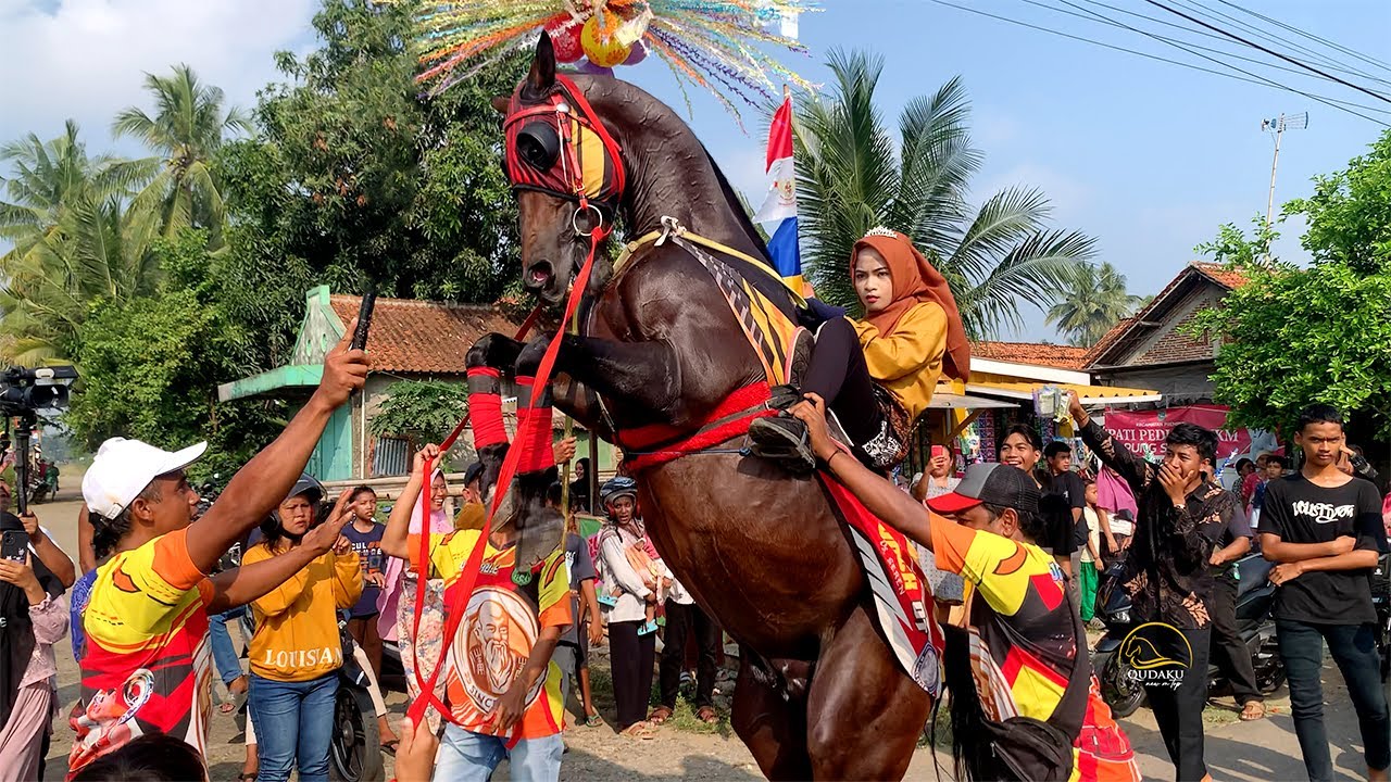 Terbaru !! Arak Arakan Kuda Desa Bonjoklor 24 Agustus 2025