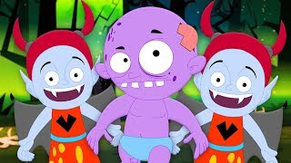 Один маленький зомби | Хэллоуин песни | русский рифмы | One Little Zombie | Hello Halloween Russia