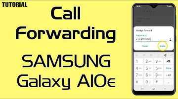 How to Activate Call Forwarding | Samsung Galaxy A10e