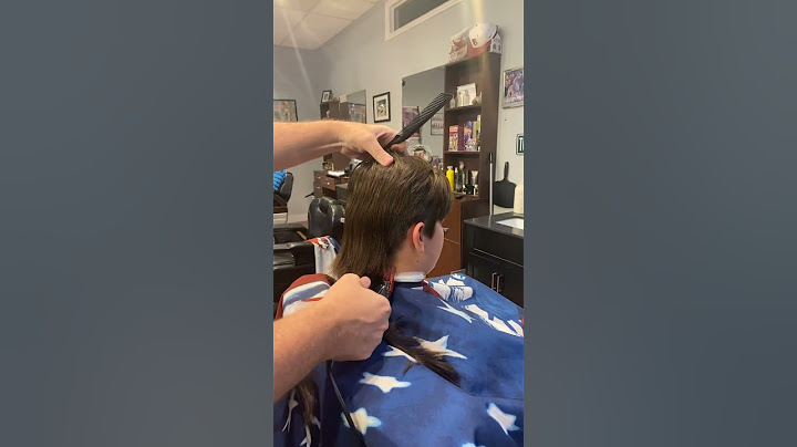 I cut off me mullet