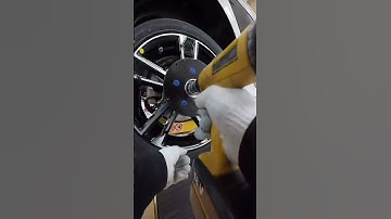 Car tire installation process-good machines can improve work efficiency #automobile #machine