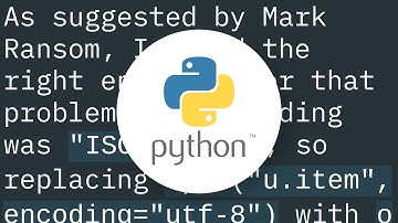 "for line in..." results in UnicodeDecodeError: 