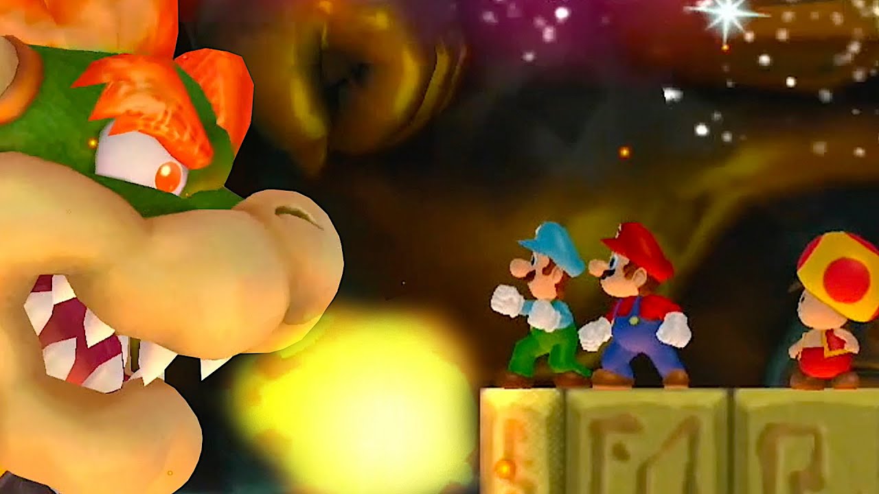 New Super Mario Bros. Wii – 3 Players | Walkthrough (All Star Coins 100%) -  YouTube