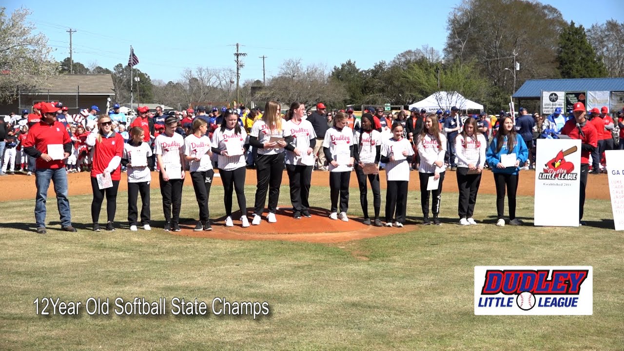 Dudley Little League Opening Day 2022 YouTube