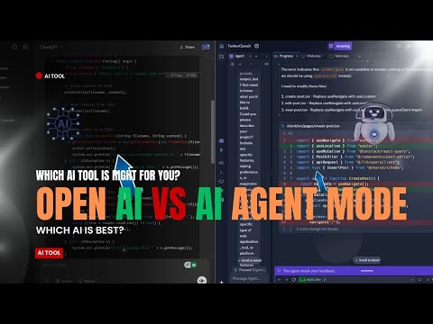 OpenAI vs AI Agent Mode | Which AI Tool is Right for You? | Which AI is Best? | SKSR #video
