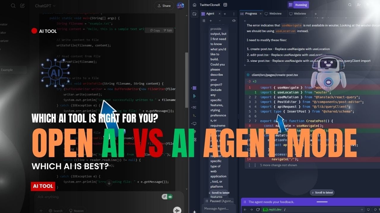 OpenAI vs AI Agent Mode | Which AI Tool is Right for You? | Which AI is ...