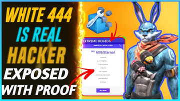 WHITE 444 HACKER PROOF | CAUGHT USING HACK IN LIVE STREAM | WHITE 444 USING SCRIPT -GARENA FREE FIRE