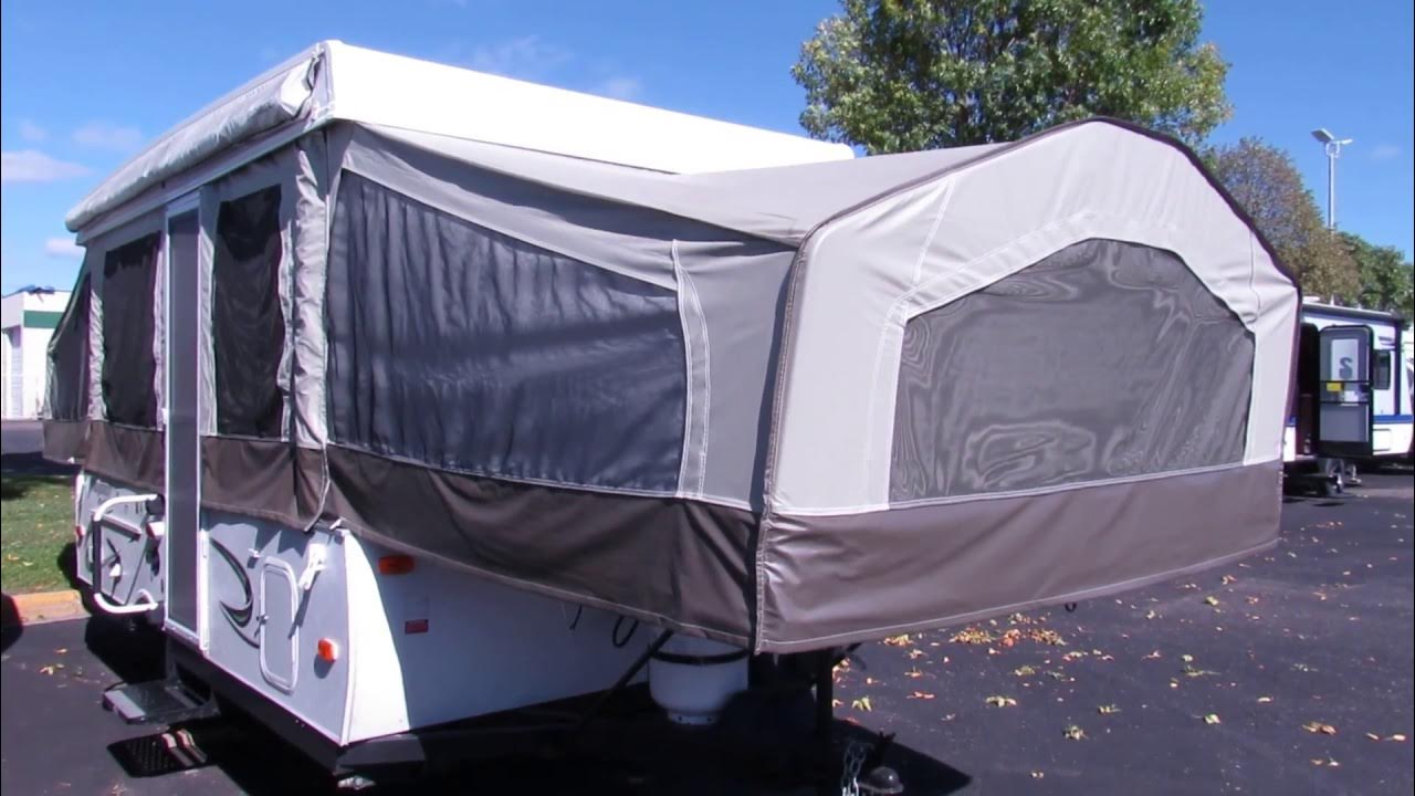 2015 Flagstaff Mac 228D Used Tent Trailer For Sale Fridley, MN YouTube