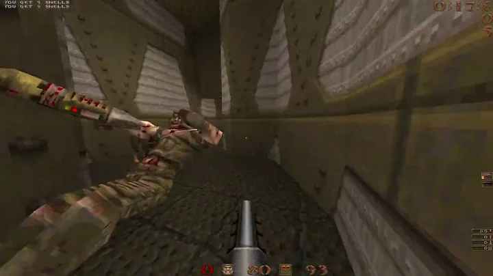 Quake - Nightmare Run of e3m1 by EIM in 0:22 (1s improvement)