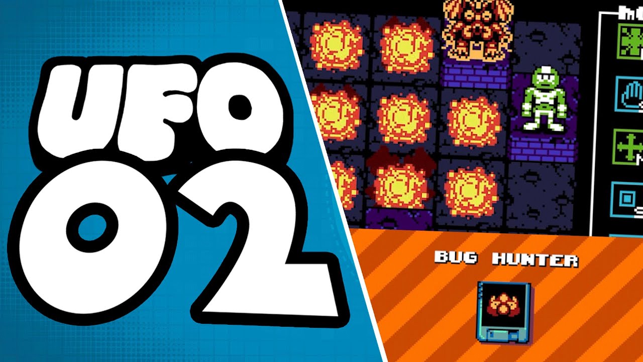 Build your deck and HUNT those 8 bit bugs! (UFO 50)