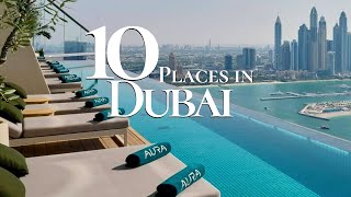 10 Most Beautiful Places to Visit in Dubai \& Abu Dhabi  🇦🇪 | Dubai Travel Video