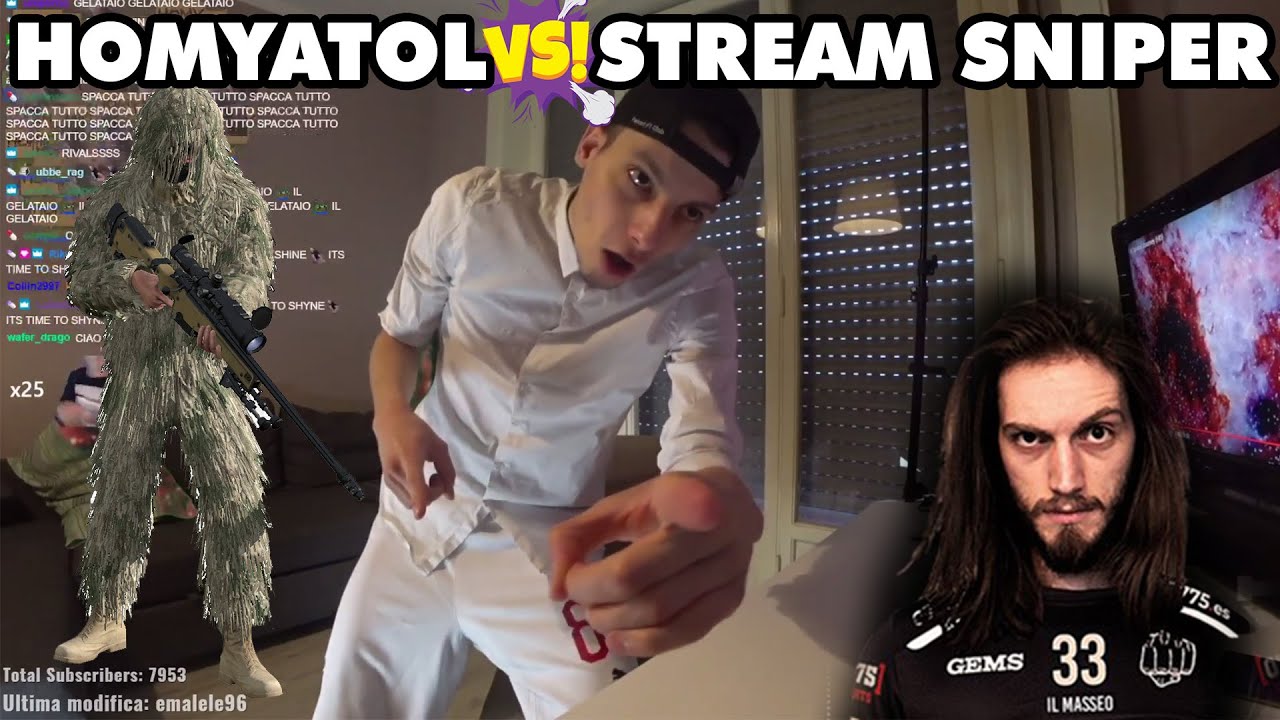 HOMYATOL E IL MASSEO VS STREAM SNIPER - MELAGOODO RIVALS 2020