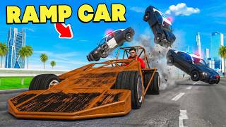 Using a RAMP CAR to TERRORIZE CHICAGO in GTA 5 RP..