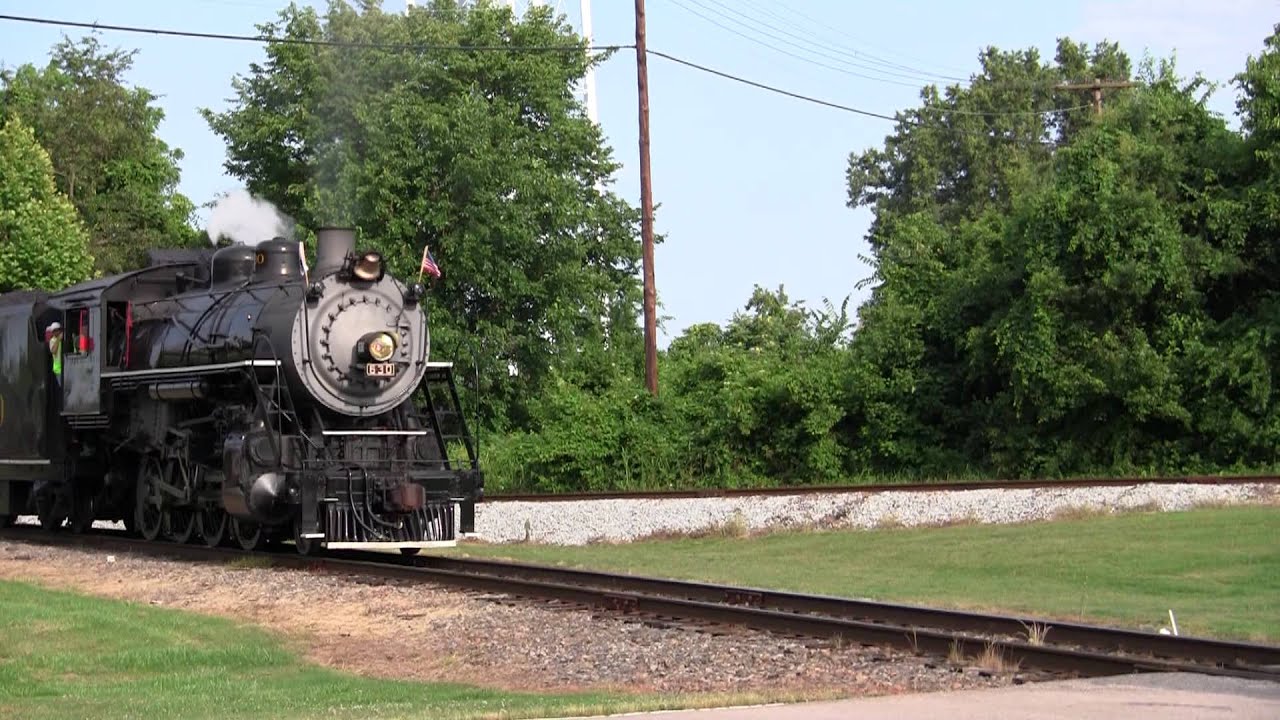 Southern #630 2-8-0 in the Carolinas 2012