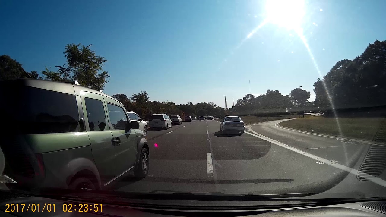 Drunk Driver Almost Causes Me To Crash - YouTube