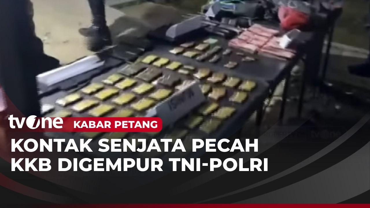 TNI-Polri Saling Tembak Dengan KKB di Jayapura | Kabar Petang
