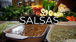 3 DIFERENTE SALSAS PARA TACOS!