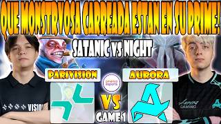 PARIVISION vs AURORA BO3[GAME 1] SATANIC, NOONE, 9CLASS VS NIGHTFALL, MIRA - PGL WALLACHIA SEASON 8