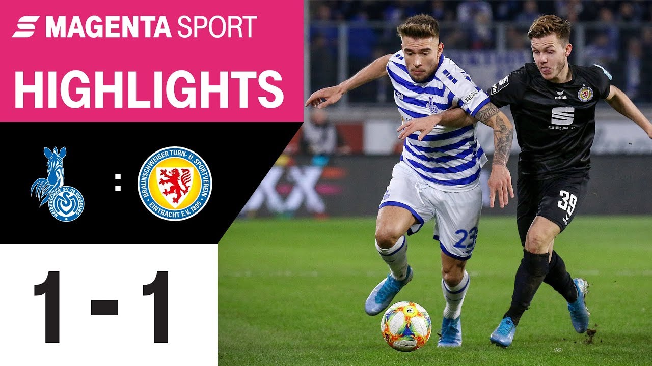 MSV Duisburg - Eintracht Braunschweig | Spieltag 23, 19/20 | MAGENTA SPORT