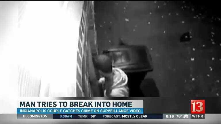 Burglar caught on camera 6pm - YouTube