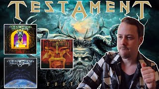 Testament Albums Ranked