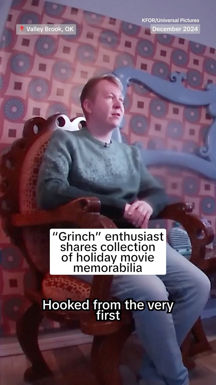 'The Who-manity': 'Grinch' enthusiast shares collection of movie memorabilia