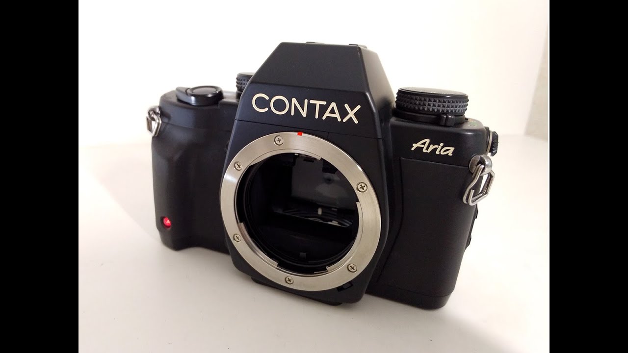 CONTAX Aria SLR Film Camera - YouTube