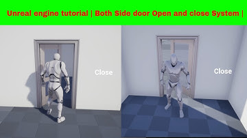 Unreal engine tutorial | Both Side door Open and close System |