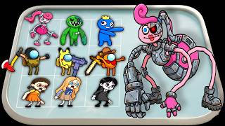NEW ! Monster War Merge Battle - Merge Master Monster Evolution, Banban vs Poppy, 2 screenshot 3