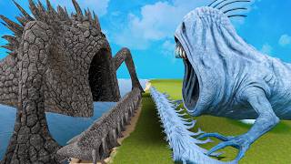 NEW LAND EATER VS DEEP SCREAMER SEA MONSTER In Garry's Mod! screenshot 3