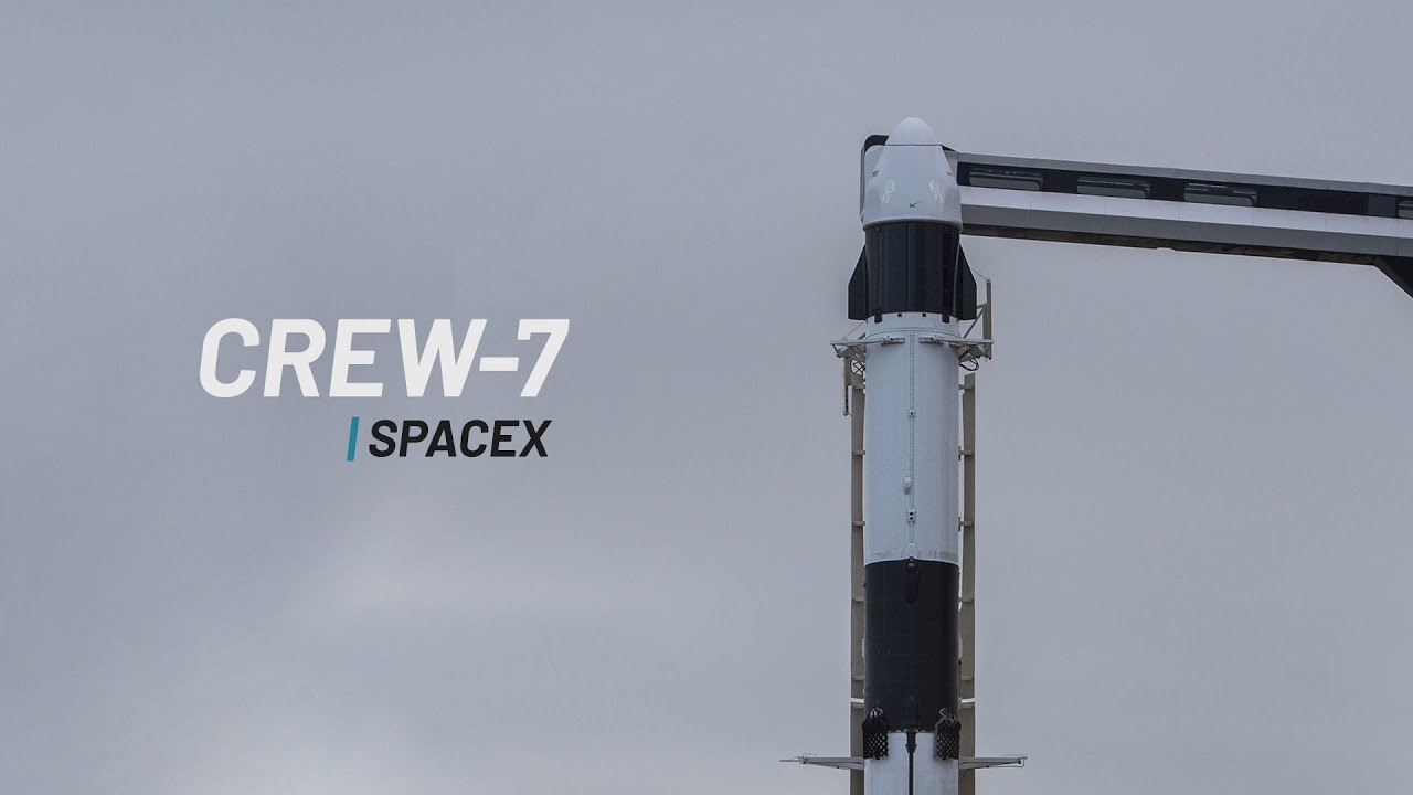 🔴EN DIRECT LANCEMENT SPACEX CREW-7 (VOL HABITÉ - 4 astronautes - lancement spatial) [FR]