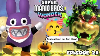 C'ÉTAIT SUPER CAROTTIN BROS WONDER 😂 BOSS FINAL & CRÉDITS 😱 / Super Mario Bros Wonder / Épisode 20