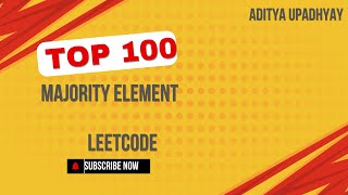 Majority Element | Leetcode Top 150 Interview Questions | LeetCode Solution | Hindi