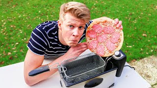 Download Lagu Pizza in de frituurpan bakken... IS HET LEKKER? MP3 Download Lagu Pizza in de frituurpan bakken... IS HET LEKKER? MP3