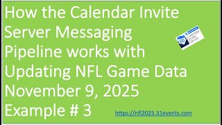 Deep Dive on Calendar Invite Server Game Day Nov 9th -Example 3