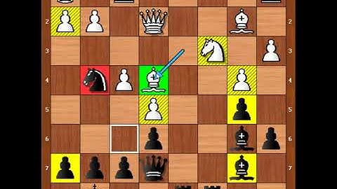 NonStopChess Video25 Aug13th MiddleGame Using Overloading Tactic