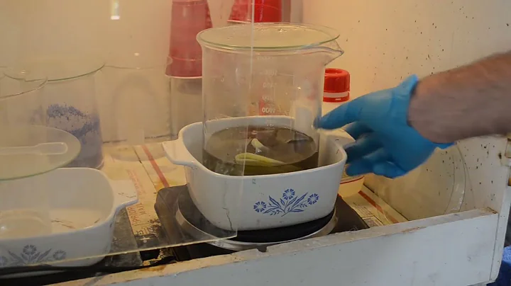 Processing Anode Slimes from my Copper Refining Cell, part 2