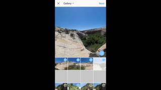 Panogram: One click Panorama  sharing  to Instagram screenshot 5