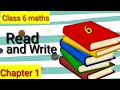 Class 6 maths chapter 1 || Mathematics || Read and write numbers ||
