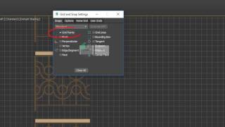 Start Max modelling 14: Drawing splines on the grid